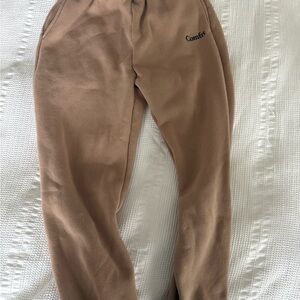 Comfrt Women's Tan Joggers
